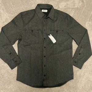 Taylor Stitch Utility Shirt Salt & Pepper Twill - Size 40 - New w/Tags